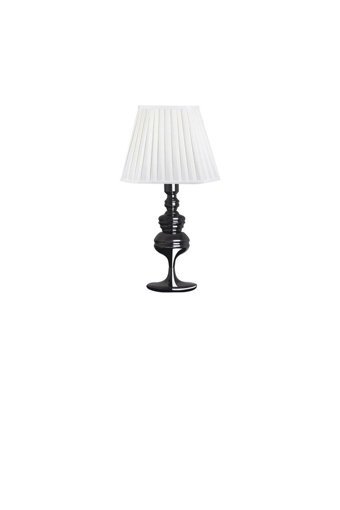 Vinner Luxury Ando Kristal Küre Tekli UVPL Tek Ayaklı Abajur Beyaz