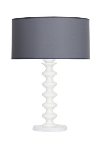 Vinner Jasmine Series AB-5806 Tekli Pvc Tek Ayaklı Abajur Vizon