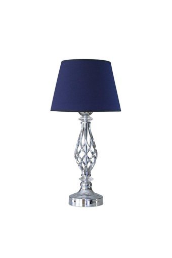 Vinner Silver Kaplama Üçlü Küre Tekli Metal Tek Ayaklı Abajur Krem