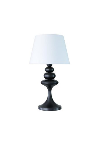 Vinner Balance Tekli Pvc Tek Ayaklı Abajur Beyaz - Sarı