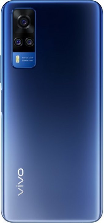 Vivo Y51 128 Gb Hafıza 8 Gb Ram 6.58 İnç 48 MP Çift Hatlı Ips Lcd Ekran Android Akıllı Cep Telefonu Mavi
