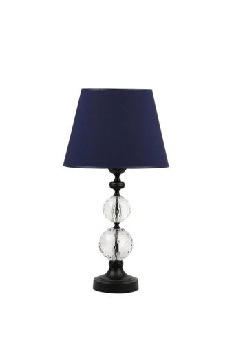 Vinner Krom Kaplama Jasmine Series AB-5807 Tekli Metal Tek Ayaklı Abajur Bej