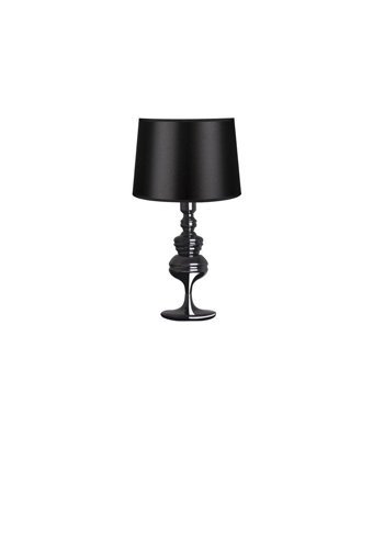 Vinner Luxury Ando Kristal Küre Tekli UVPL Tek Ayaklı Abajur Bordo