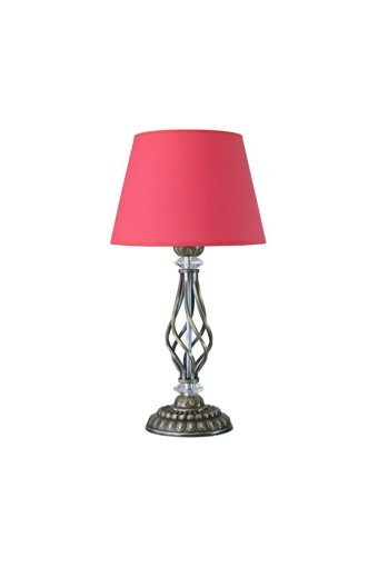 Vinner Eskitme Kaplama Jasmine Series AB-5805 Tekli Metal Tek Ayaklı Abajur Siyah
