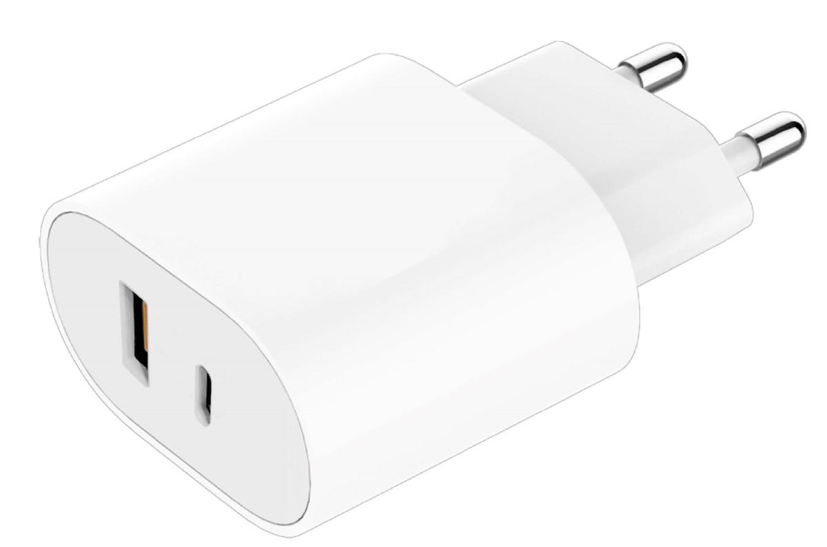 Sprange PTD18 Universal USB Kablolu 18 W Hızlı Şarj Aleti Beyaz