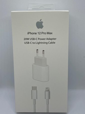 Native Audio iPhone 11 USB Kablolu 20 W Hızlı Şarj Aleti Beyaz