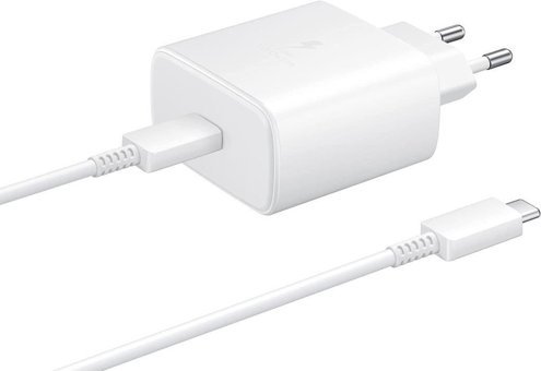 Samsung Samsung Type-C Kablolu 45 W Hızlı Şarj Aleti Beyaz