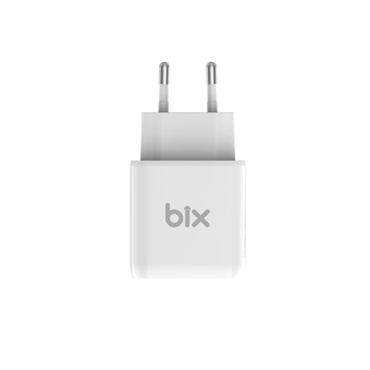 Bix BX-CL20TA iPhone Lightning Kablolu 20 W Hızlı Şarj Aleti Beyaz