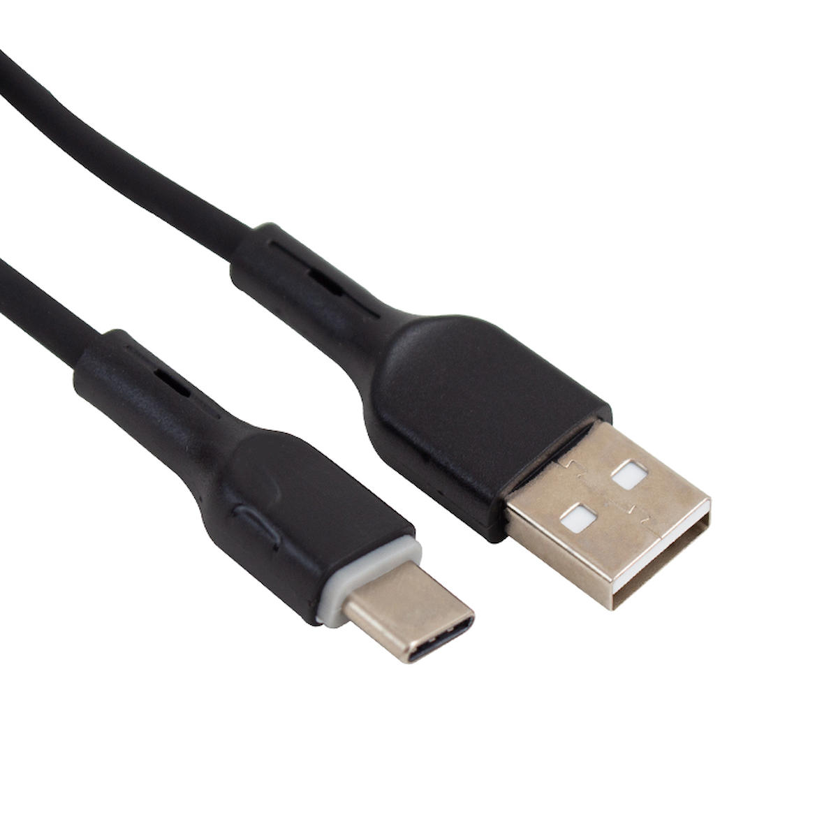 Powermaster PM-6112 Universal Type-C Kablolu 2 Amper Hızlı Şarj Aleti Siyah