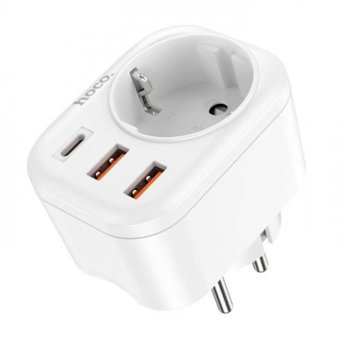 Polhammobile Universal USB Kablolu Hızlı Şarj Aleti Beyaz