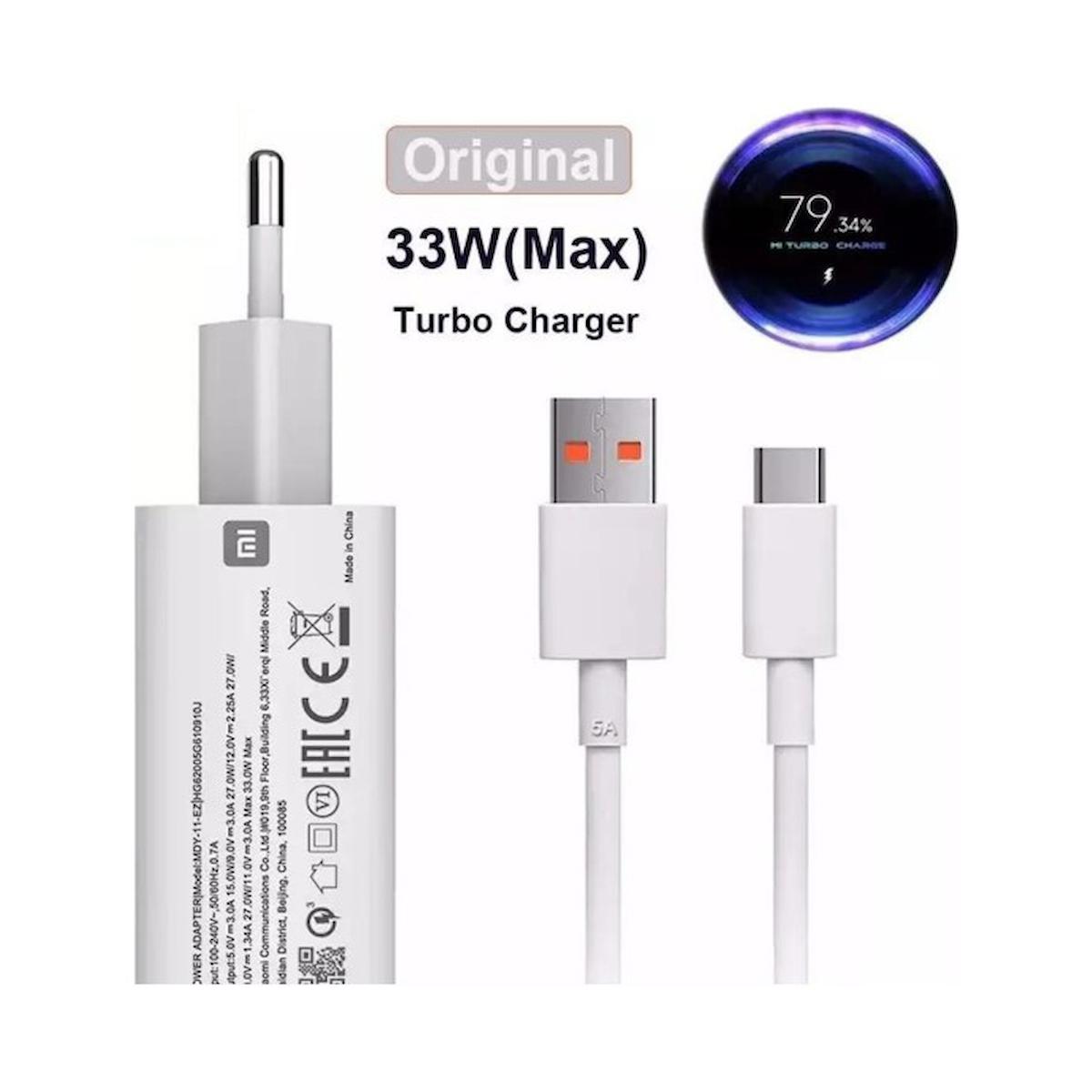 Syrox Mdy-11-Ez Xiaomi Kablolu 5 W Hızlı Şarj Aleti Beyaz