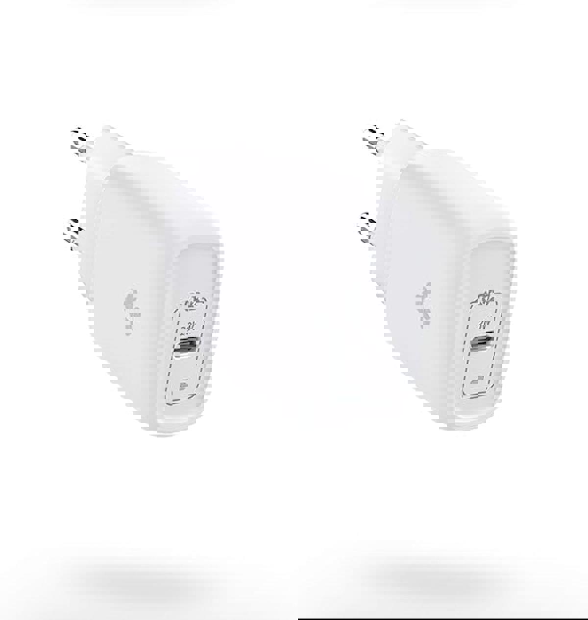 Spigen ACH02071 Universal USB Kablolu 20 W Hızlı Şarj Aleti Beyaz