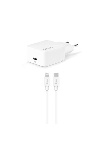 Ttec 2SCM07 iPhone Lightning - Type-C Kablolu 20 W Hızlı Şarj Aleti Beyaz