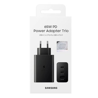 Samsung EP-T6530 Samsung Kablolu 65 W Hızlı Şarj Aleti Siyah