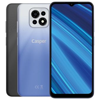 Casper Via M30 64 Gb Hafıza 3 Gb Ram 6.5 İnç 13 MP Ips Lcd Ekran Android Akıllı Cep Telefonu Siyah