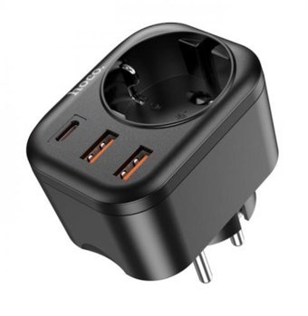 Polhammobile Universal USB Kablolu Hızlı Şarj Aleti Siyah