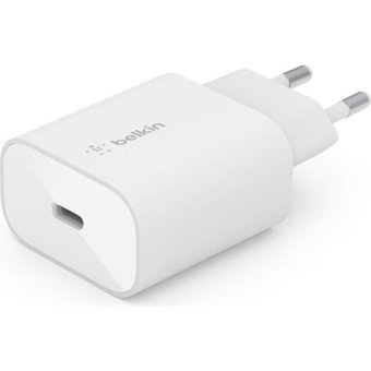 Belkin WCA004VFWH Universal USB Kablolu 25 W Hızlı Şarj Aleti Beyaz