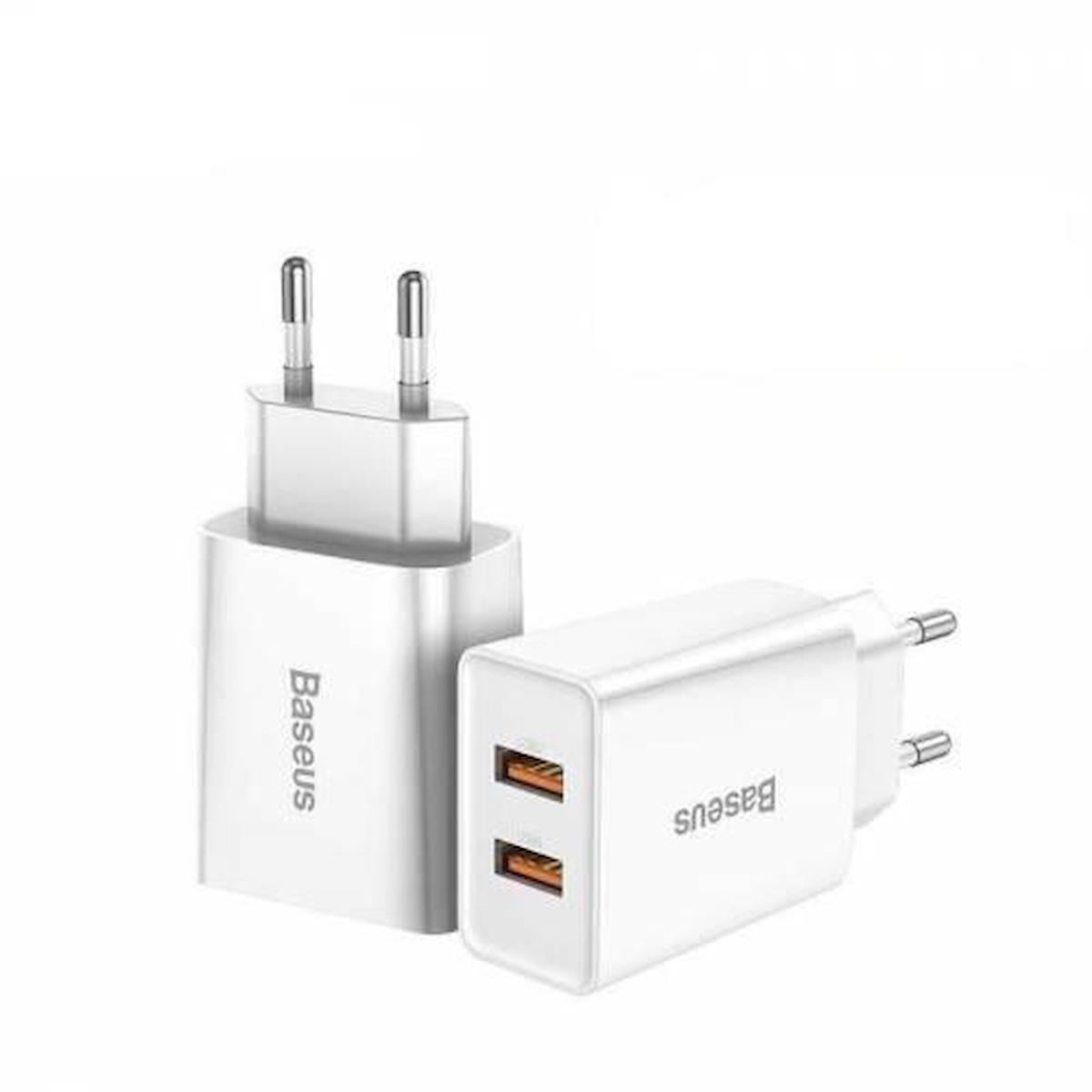Polhammobile Xiaomi USB Kablolu 10.5 W Hızlı Şarj Aleti Beyaz