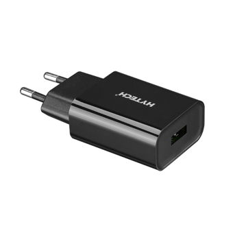 Hytech HY-XE26T Universal Type-C Kablolu Hızlı Şarj Aleti Siyah