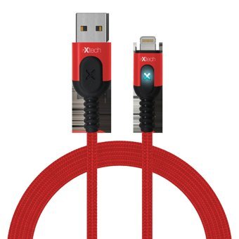 Ixtech iPhone Lightning Kablolu Hızlı Şarj Aleti Kırmızı