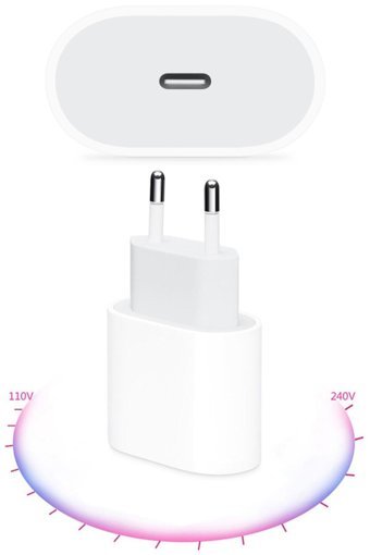 İ-Stone iPhone Lightning Kablolu 20 W Hızlı Şarj Aleti Beyaz