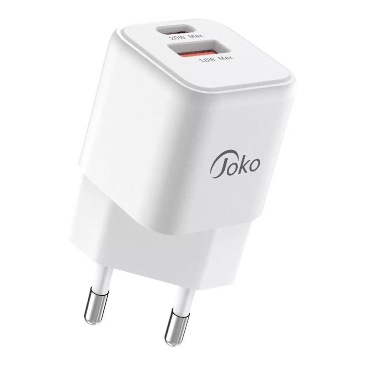 Konfulon JK75 Universal Kablolu 20 W Hızlı Şarj Aleti Beyaz