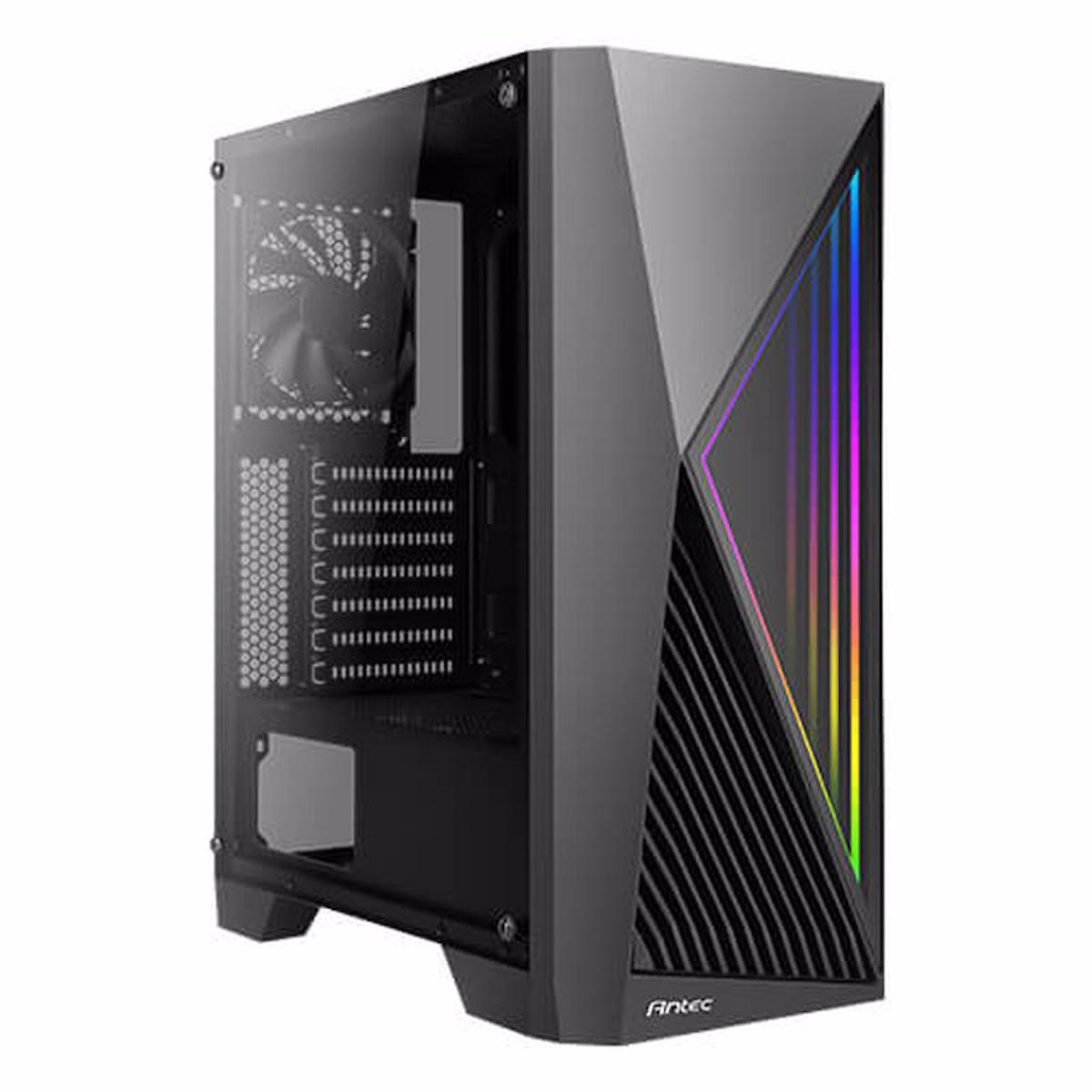 Antec Nx Series Nx280 RGB 1 Fanlı Siyah Dikey Kullanım ATX Bilgisayar Kasası