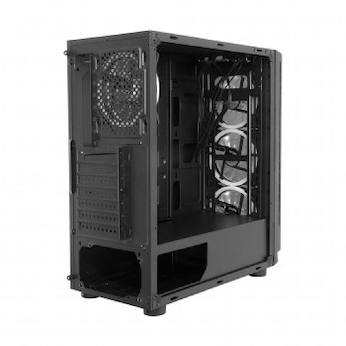 Frisby FC-9280G 4 Fanlı Siyah Dikey Kullanım ATX Bilgisayar Kasası