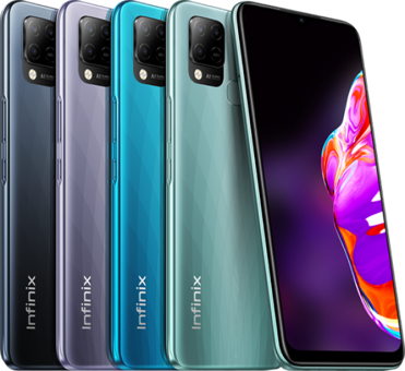 Infinix Hot 10T 128 Gb Hafıza 4 Gb Ram 6.82 İnç 48 MP Ips Lcd Ekran Android Akıllı Cep Telefonu Mavi
