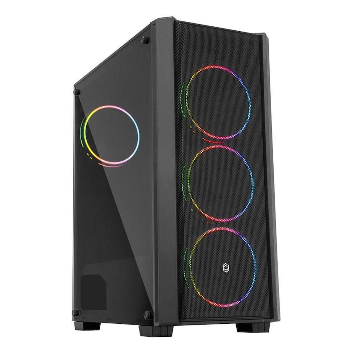 Frisby FC-9415G RGB 4 Fanlı Siyah Dikey Kullanım ATX Bilgisayar Kasası