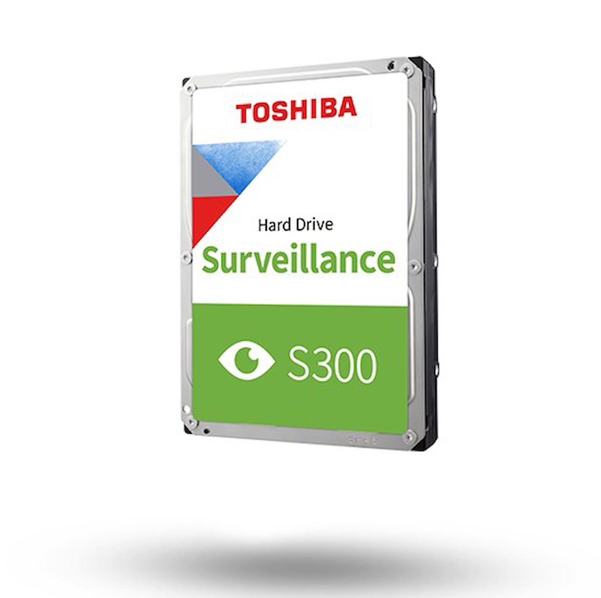 Toshiba S300 HDWV110UZSVA 1 TB 3.5 inç 5700 RPM 64 MB SATA 3.0 Güvenlik Kamerası Harddisk