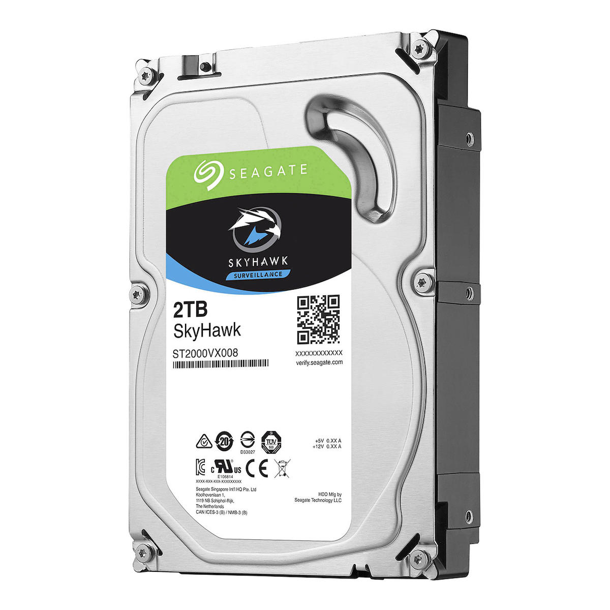 Seagate 2 TB 3.5 inç 64 MB SATA 3.0 Güvenlik Kamerası Harddisk