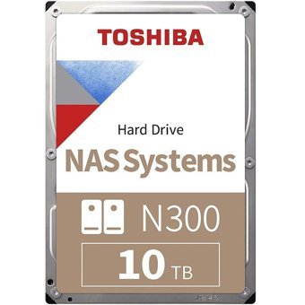 Toshiba N300 HDWG11AUZSVA 10 TB 3.5 inç 7200 RPM 256 MB SATA 3.0 Nas Harddisk