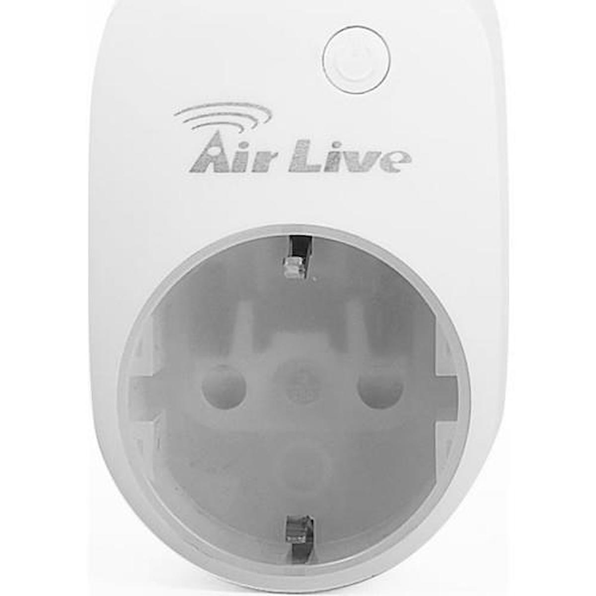 Airlive SP-101 İç Mekan Akıllı Tekli Priz Beyaz