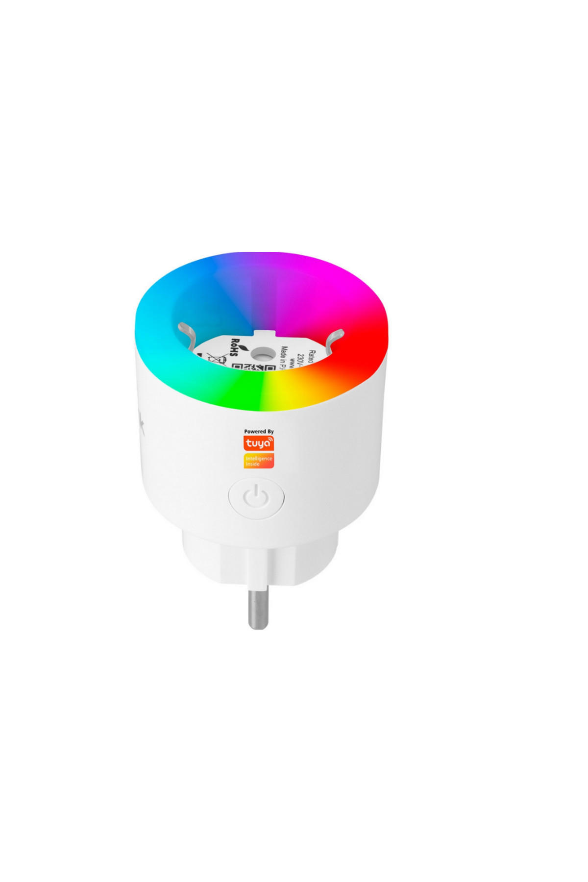 Vothoon Çerçeveli USB Girişli İç Mekan Tekli Priz Beyaz