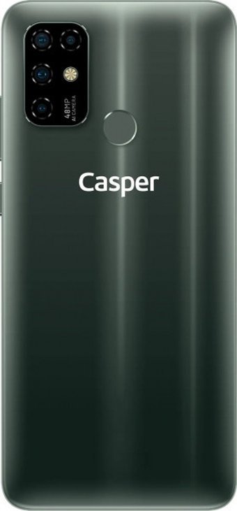 Casper Via F20 128 Gb Hafıza 4 Gb Ram 6.55 İnç 48 MP Ips Lcd Ekran Android Akıllı Cep Telefonu Mavi