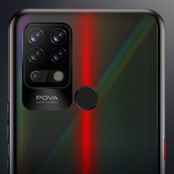 Tecno Pova (Ld7) 128 Gb Hafıza 6 Gb Ram 6.8 İnç 13 MP Ips Lcd Ekran Android Akıllı Cep Telefonu Siyah