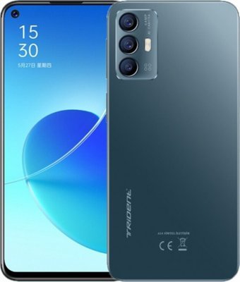 Trident A54 128 Gb Hafıza 8 Gb Ram 6.53 İnç 64 MP Ips Lcd Ekran Android Akıllı Cep Telefonu Siyah