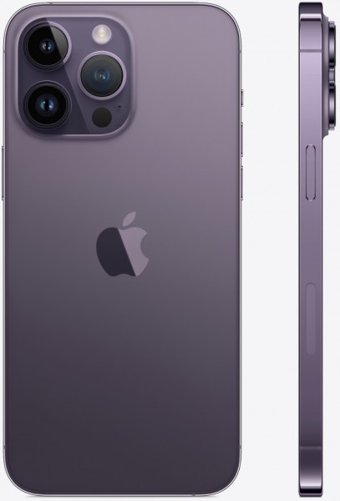 Apple iPhone 14 Pro 128 Gb Hafıza 6 Gb Ram 6.1 İnç 48 MP Çift Hatlı Oled Ekran Ios Akıllı Cep Telefonu Mor