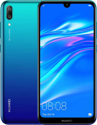 Huawei Y7 Prime 32 Gb Hafıza 3 Gb Ram 6.26 İnç 13 MP Ips Lcd Ekran Android Akıllı Cep Telefonu Mavi
