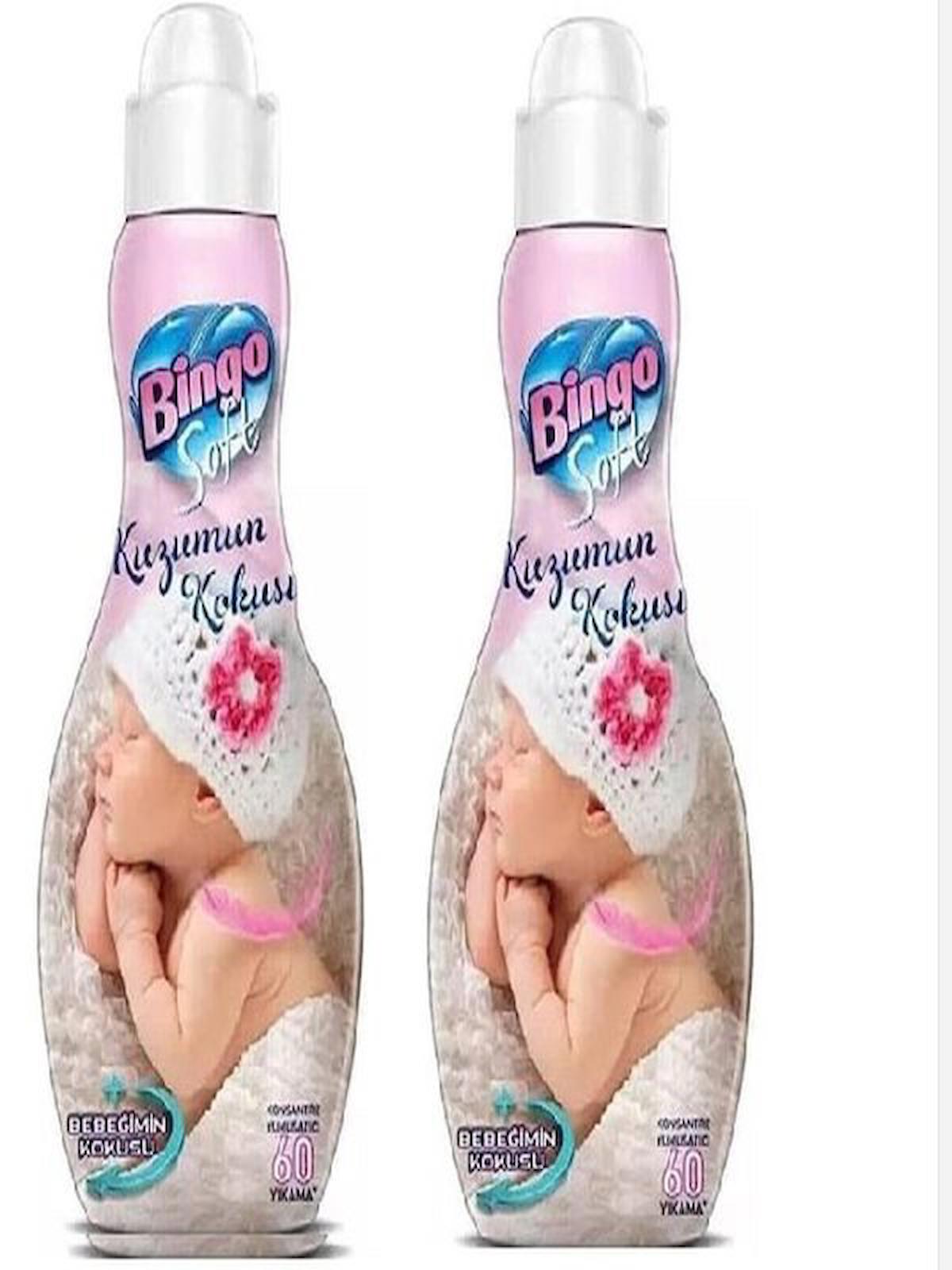 Bingo Soft Kuzumun Kokusu Konsantre 60 Yıkama Yumuşatıcı 2 x 1.44 lt