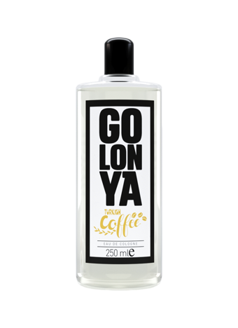Golonya Kahve Cam Şişe Kolonya 250 ml