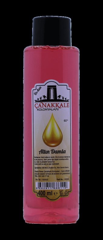 Çanakkale Kolonyaları Çiçeksi Kolonya 400 ml