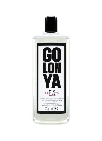 Golonya İncir Cam Şişe Kolonya 250 ml