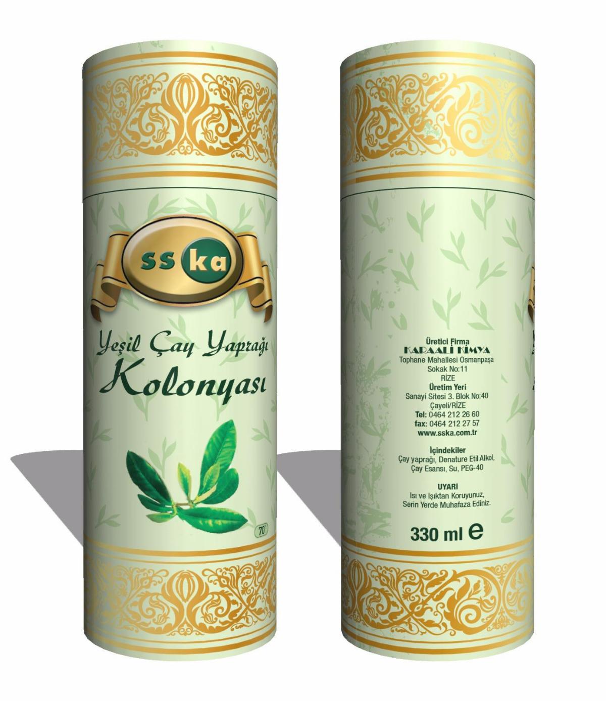 SSKA Çay Yaprağı Kolonya 330 ml