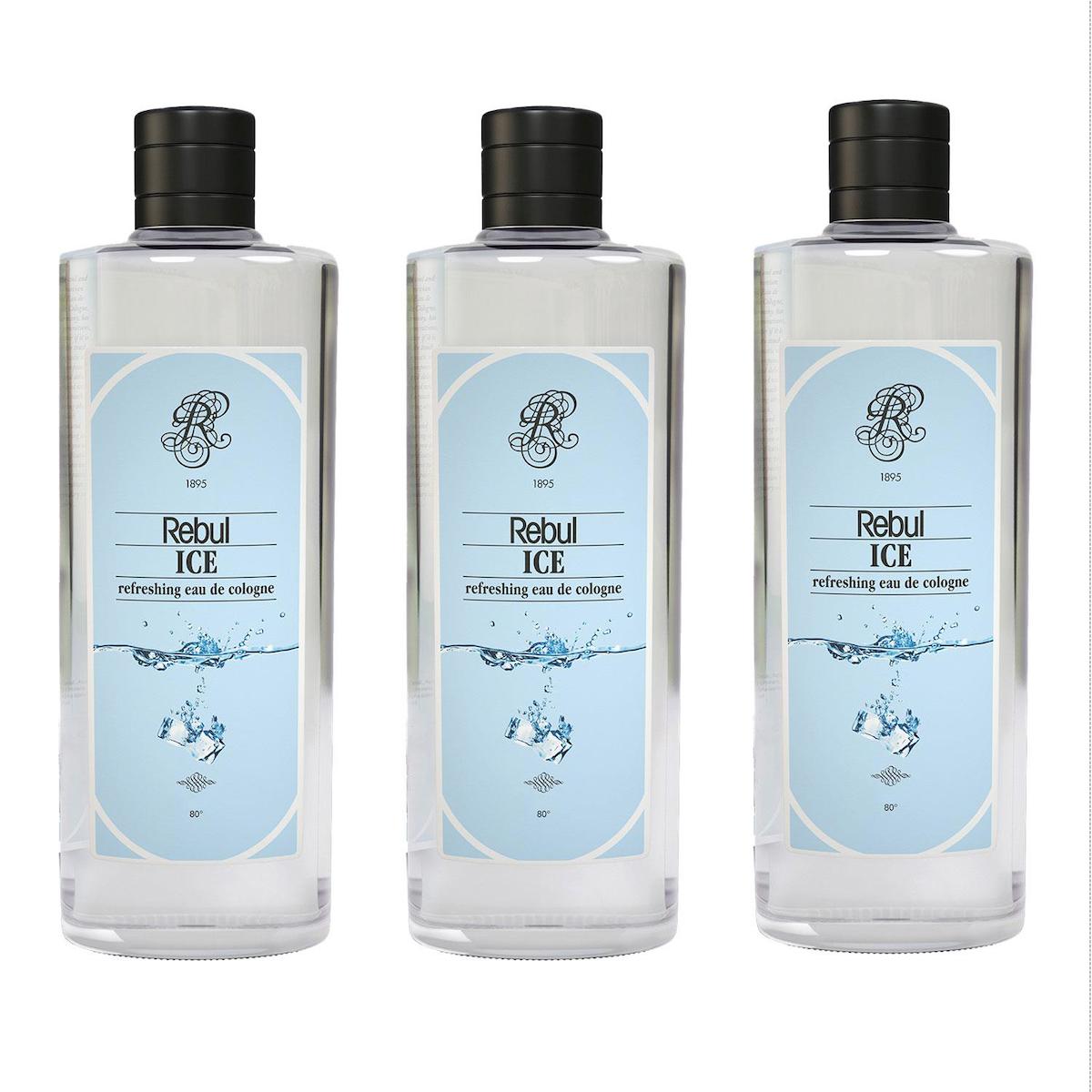 Rebul Ice Cam Şişe Kolonya 250 ml 3'lü