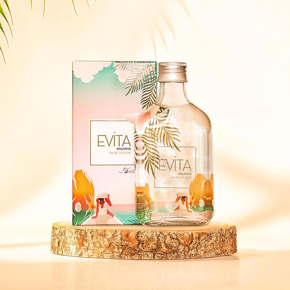Venilia Cam Şişe Kolonya 200 ml
