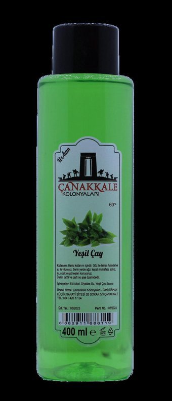 Çanakkale Kolonyaları Yeşil Çay Kolonya 400 ml