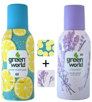 Green World Lavanta - Limon Sprey Kolonya 150 ml 2'li