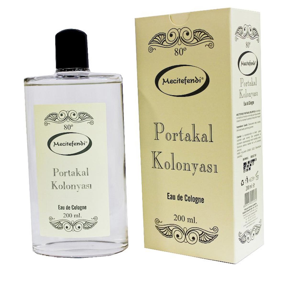 Mecit Efendi Portakal Cam Şişe Kolonya 200 ml